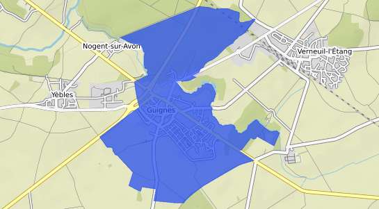 prix immobilier Guignes