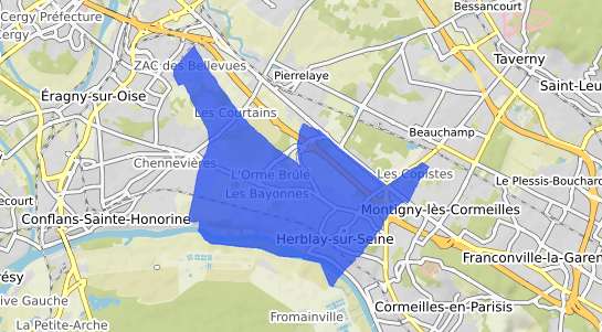 prix immobilier Herblay