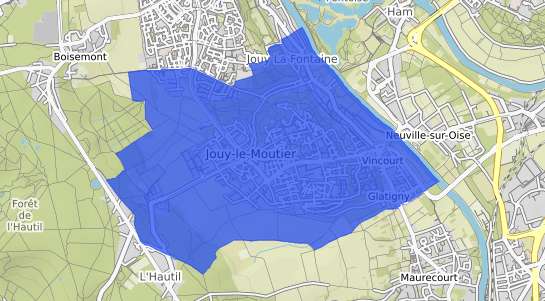 prix immobilier Jouy le Moutier