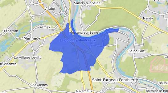 prix immobilier Le Coudray Montceaux