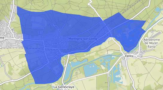 prix immobilier Montigny sur Loing