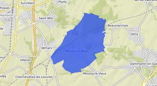 prix immobilier Moussy le Neuf