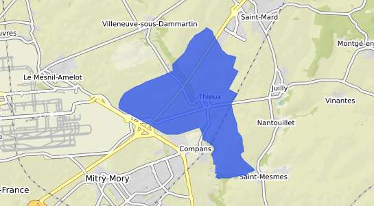 prix immobilier Thieux