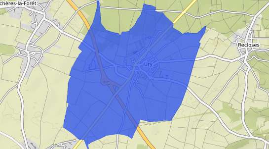prix immobilier Ury