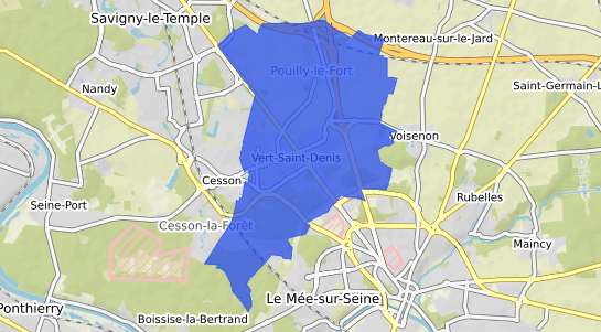 prix immobilier Vert Saint Denis