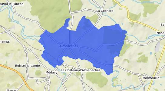 prix immobilier Almen�ches