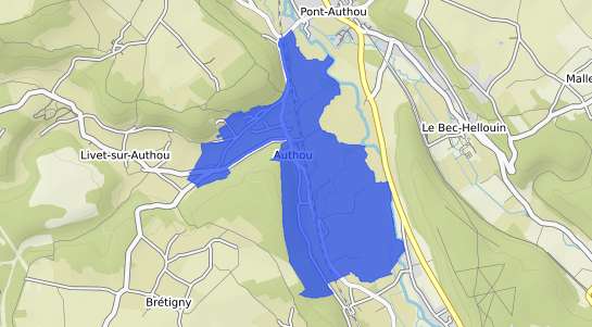 prix immobilier Authou