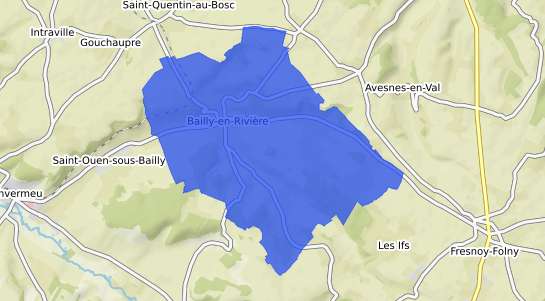 Prix m2 Bailly en Rivière (76) Immobilier DVF au mètre carré 2024