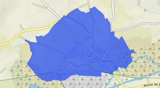 prix immobilier Baupte