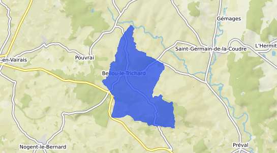 Prix m2 Bellou le Trichard (61) Immobilier DVF au mètre carré 2024