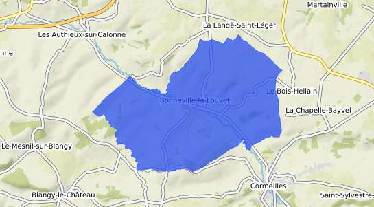 prix immobilier Bonneville la Louvet