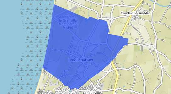 prix immobilier Br�ville sur Mer