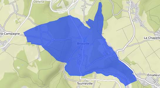 prix immobilier Brosville