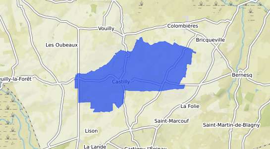 prix immobilier Castilly