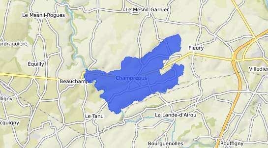 prix immobilier Champrepus