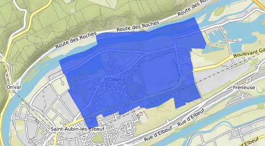 prix immobilier Cl�on