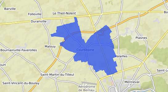 prix immobilier Courb�pine