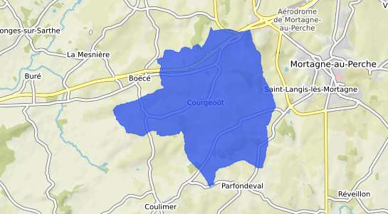 prix immobilier Courgeo�t