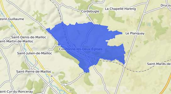 prix immobilier Courtonne les Deux Eglises