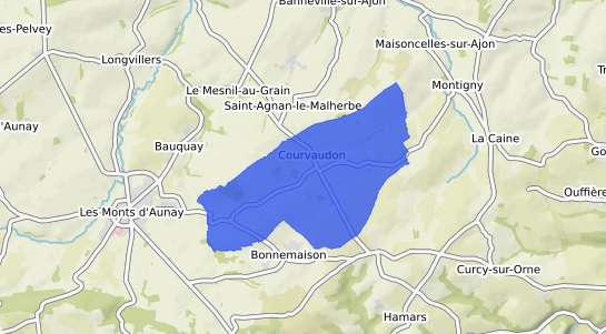 prix immobilier Courvaudon