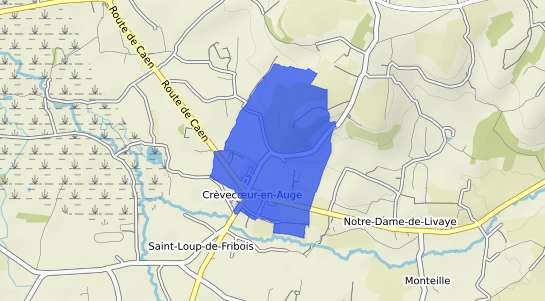 prix immobilier Cr�vecoeur en Auge