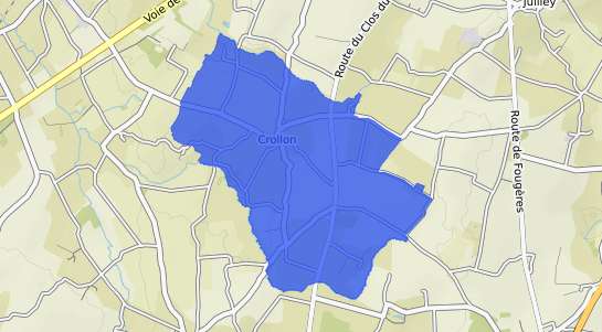 prix immobilier Crollon