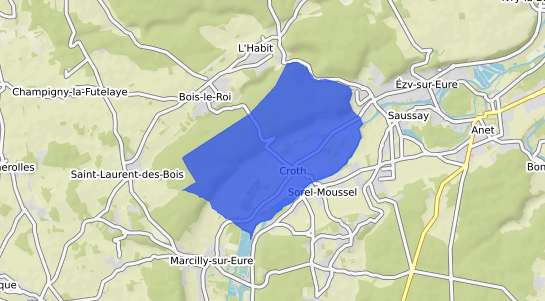 prix immobilier Croth