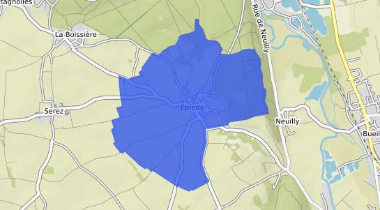 prix immobilier Epieds