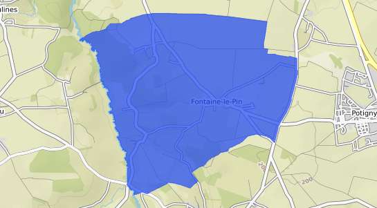 prix immobilier Fontaine le Pin