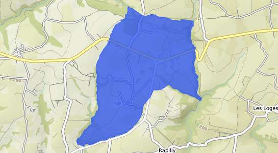 prix immobilier Le D�troit