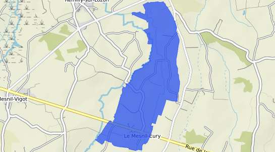 prix immobilier Le Mesnil Eury