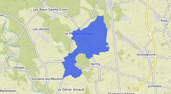 prix immobilier Le Plessis Grohan