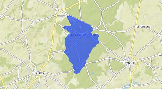 prix immobilier Les Baux de Breteuil