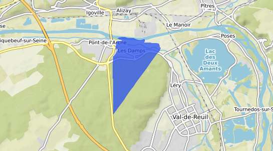 prix immobilier Les Damps
