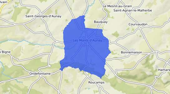 prix immobilier Les Monts d'Aunay