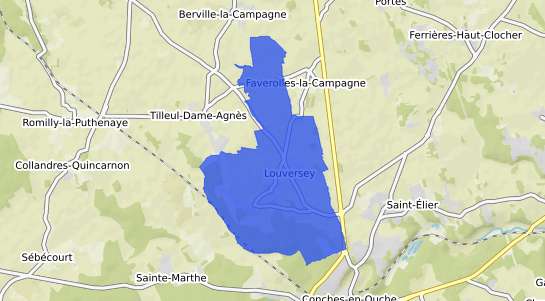 prix immobilier Louversey
