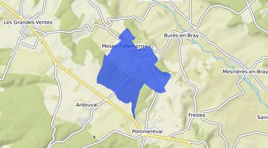 prix immobilier Mesnil Follemprise