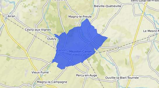 prix immobilier M�zidon Canon