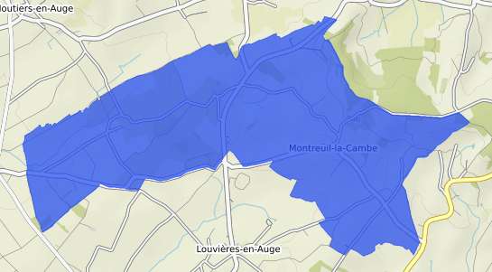 Prix m2 Montreuil la Cambe (61) Immobilier DVF au mètre carré 2022