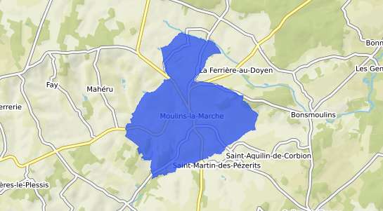 prix immobilier Moulins la Marche