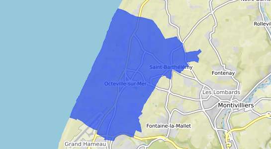 prix immobilier Octeville sur Mer