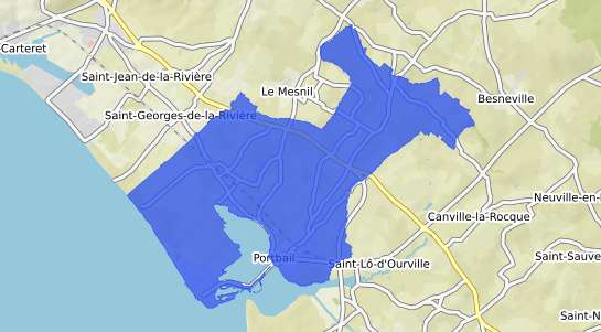 prix immobilier Portbail