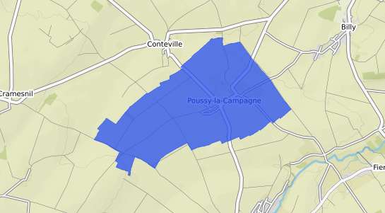 prix immobilier Poussy la Campagne