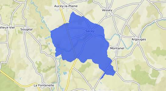 prix immobilier Sacey