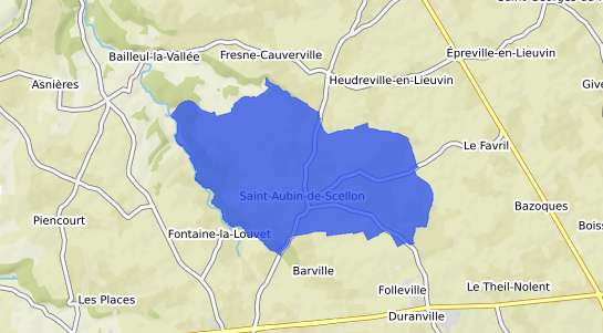 prix immobilier Saint Aubin de Scellon