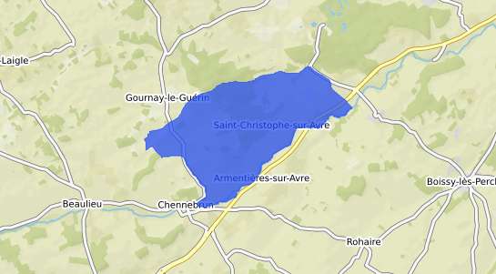 prix immobilier Saint Christophe sur Avre