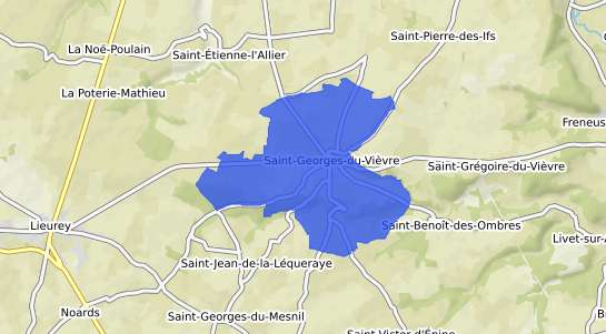 prix immobilier Saint Georges du Vivre