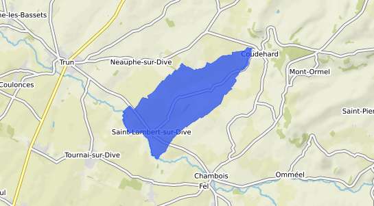 prix immobilier Saint Lambert sur Dive