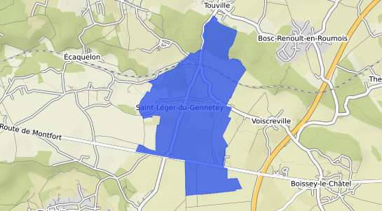 prix immobilier Saint L�ger du Gennetey