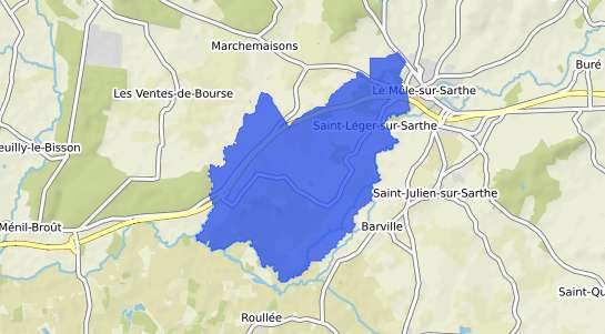 prix immobilier Saint L�ger sur Sarthe